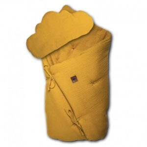 Pościel niemowlęca z poduszką Mustard