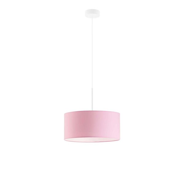 Lampa regulowana do pokoju dziewczynki różowa SINTRA - 40 cm