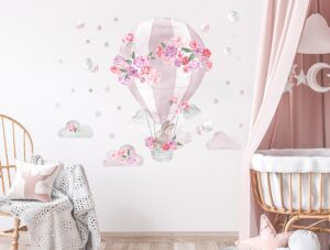 Naklejka na ścianę Balon różowy