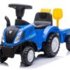 Traktor samochodzik jeździk New Holland niebieski