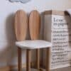 Drewniane krzesełko dla dziecka królik ( kolory)