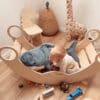 Bujak Montessori drewniany S
